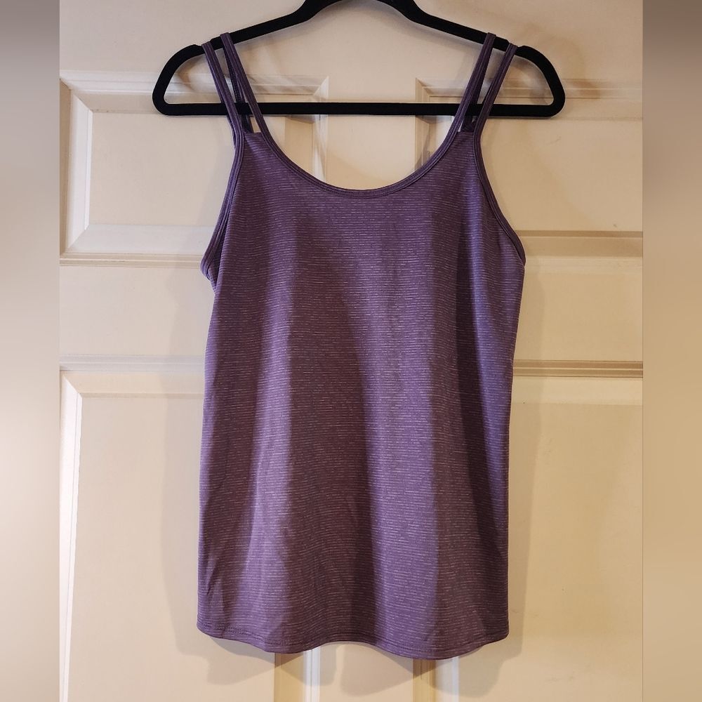 Old Navy Active purple strappy tank M